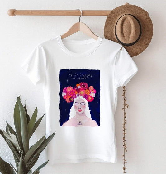 Love Language Organic Art T-Shirt